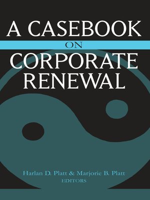 cover image of Casebook on Corporate Renewal